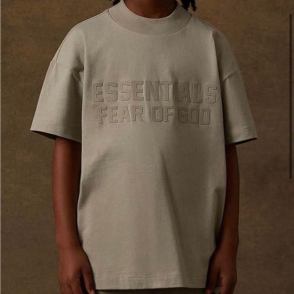 Essentials Smoke Tee - Picture 1 of 3